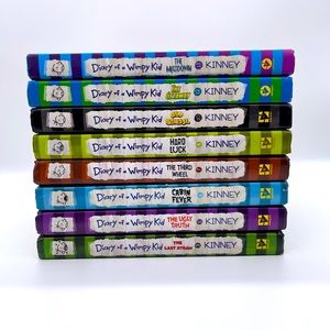 Diary of a Wimpy Kid (8 Book Bundle)- Books 3,5,6,7,8,10,12,13